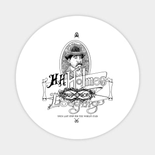 H.H. Holmes Superior Lodging Magnet